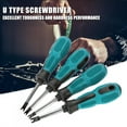 thumbnail image 4 of Peahefy Tournevis de Type U, Tournevis U Embouts à Fourche U Tournevis, pour Usage Industriel, 4 of 8