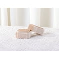 thumbnail image 6 of Unique Bargains Velvet Ring Box for Wedding Double Jewelry Box Storage Ring Holder Box Beige, 6 of 7