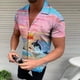 thumbnail image 2 of Camisa de playa hawaiana para hombre Camisa bohemia de verano Pompotops oipoqjl45174, 2 of 6