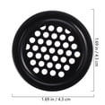 thumbnail image 2 of 20 Pcs Couvercle d'Aération Évents Plats Dispositif de Ventilation Rond Trou d'Aération en Acier Inoxydable, 2 of 7