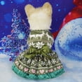 thumbnail image 1 of Lindo Vestido Navideño para Perro con Patrón de Corazón y ciervo: Tela de Poliéster Ajuste Cómodo Aplicable a Múltiples Escenas Regalo único ANGGREK  Otros, 1 of 8