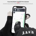 thumbnail image 3 of Guantes de invierno Pantalla táctil engrosada Puntas de los dedos Antideslizante Resistente al desgaste Cálido Deportes al aire libre, 3 of 8