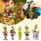 thumbnail image 2 of Colgante para árbol de Navidad de Disney Grinch, juguetes de dibujos animados acrílicos, colgante para el hogar, adornos, mochila, juguete colgante, regalos de navidad, 2 of 4