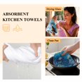 thumbnail image 6 of Ocean Turtle Kitchen Towel Dish Cloths Set of 4, Microfiber Soft Kitchen Hand Towels, Sea Coral Underwater Animal Fish Blue Absorbent Quick Drying Dishcloths 18 x 28 Inches, 6 of 8