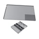 thumbnail image 2 of Tapete de silicona para apisonar café, caja de herramientas extraíble, multifuncional, 60 x 40 Gris, 2 of 9