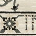 thumbnail image 4 of Oriental Weavers Raylan Area Rug - RAY03 - 2'3" x 7'6" - in Ivory/ Gray - Vintage Inspired, Stain Resistant, Family and Pet Friendly , Entryway, Hallway Runner Rug, 4 of 5