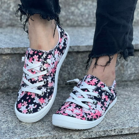 

Women Shoes Warm Casual Shoes Sunflower Print Printing Fashion Color Soft Sole Casual Shoes Non Slip Lazy Casual Shoes Black 9