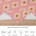 thumbnail image 6 of Classic Pink Pattern Flannel Blanket for Bed,Travel and Camping, Abstract Tribal Aztec Western Super Soft Cozy Blanket for All Seasons 32"x48", 6 of 7