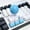 C, variant on Rongyun 3D-Printed Keyboard Joystick Keycap Mechanical Arcade Stick Adapter for WASD Retro Gaming Accessory 4-Key Linkage Mod Mini Fighting Controller DIY Novelty Analog Button 1Pc