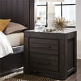 thumbnail image 2 of Modus Heath 2 Drawer Nightstand in Distressed Basalt Gray, 2 of 4