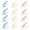3 Colors 12 Pcs, variant on Airplane‑Shaped Plastic Clothespins, Heavy‑Duty Spring Laundry Clips for Clothes, Photos, Crafts, Multipurpose Utility Clips