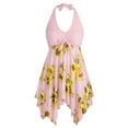 thumbnail image 2 of DPTALR Tankini Imprimé pour Femmes Grande Taille Maillot de Bain de Plage Rembourré, 2 of 5
