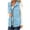 Light Blue, variant on Tqcoqu Women's Utility Cargo Vest with Multi Pockets,Stand Collar Zip Up Drawstring Waist Sleeveless Casual Outdoor Waistcoat Jacket