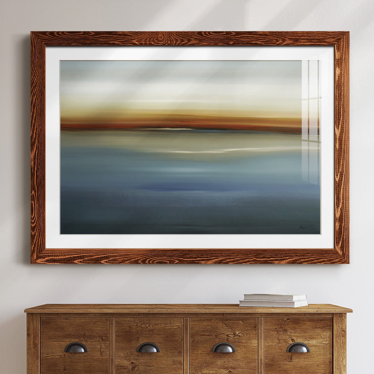 Beside the Blue II-Premium Framed Print - Ready to Hang