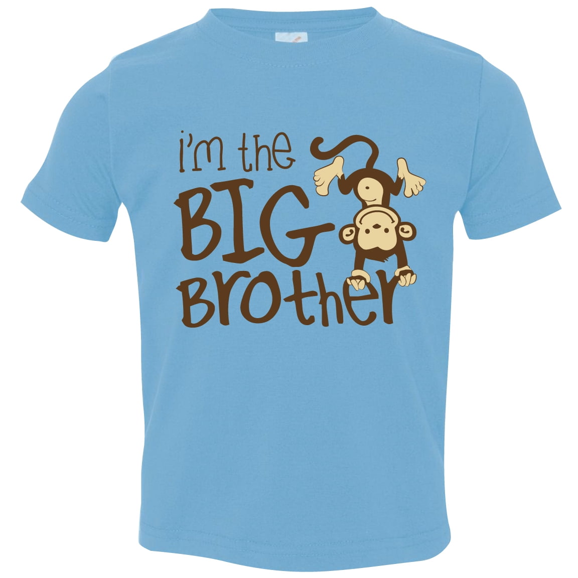 I'M THE BIG BROTHER BOYS T-SHIRT PERSONALIZED FREE 