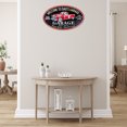 thumbnail image 2 of Maison Concepts Embossed Oval Metal Sign Welcome To Dad'S Garage (19.7L X 0.2W X 11.8H), 2 of 3