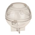 thumbnail image 4 of Paquete de 2 Moldes de Plástico para Velas, Moldes de Bolas Transparentes para Herramientas de Fabricación de Velas (100 Mm, 120 Mm) Soledad Esfera redonda del molde de la vela, 4 of 10