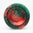 thumbnail image 3 of Ace Yo Gravitation 4 Yo-Yo - Mono-Metal Aluminum Yo-Yo with Blasted Body (Green/Red Tree), 3 of 3