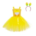 thumbnail image 3 of Disfraces de Halloween de zorro animal para niñas, vestido de tutú para fiesta de cumpleaños, atuendo para sesión de fotos de niñas pequeñas, ropa de carnaval para niños, 3 of 5