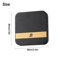 For Smart Wireless Wifi Doorbell Door Chime DingDong Video Door Bell