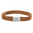 thumbnail image 3 of XZNGL Kids Toddler Belt Elastic Adjustable Stretch Unisex Belts Silver Square Buckle, 3 of 8