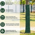 thumbnail image 4 of Tree Protector Wraps Winter Proof Tree Trunk Guard Shrub Plant Antifreeze Bandage Protector Wrap for Keep Warm Double layer 20m, 4 of 5