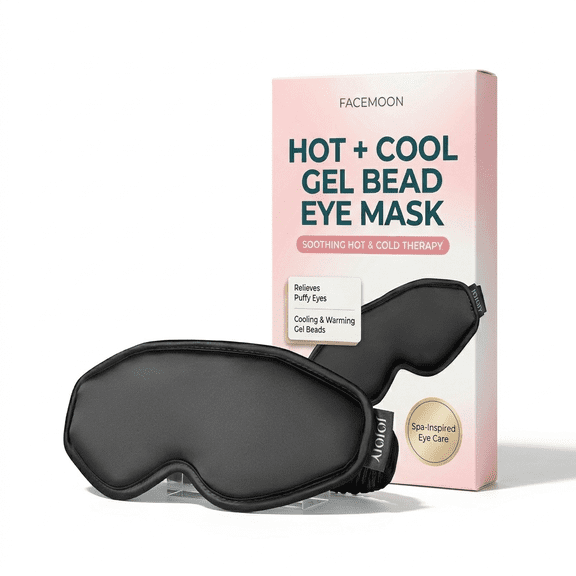 FACEMOON Cooling Eye Mask Comfort Relief for Tired Puffy Eyes Relaxation