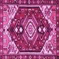 thumbnail image 1 of Ahgly Company Indoor Square Persian Pink Traditional Area Rugs, 8' Square, 1 of 4
