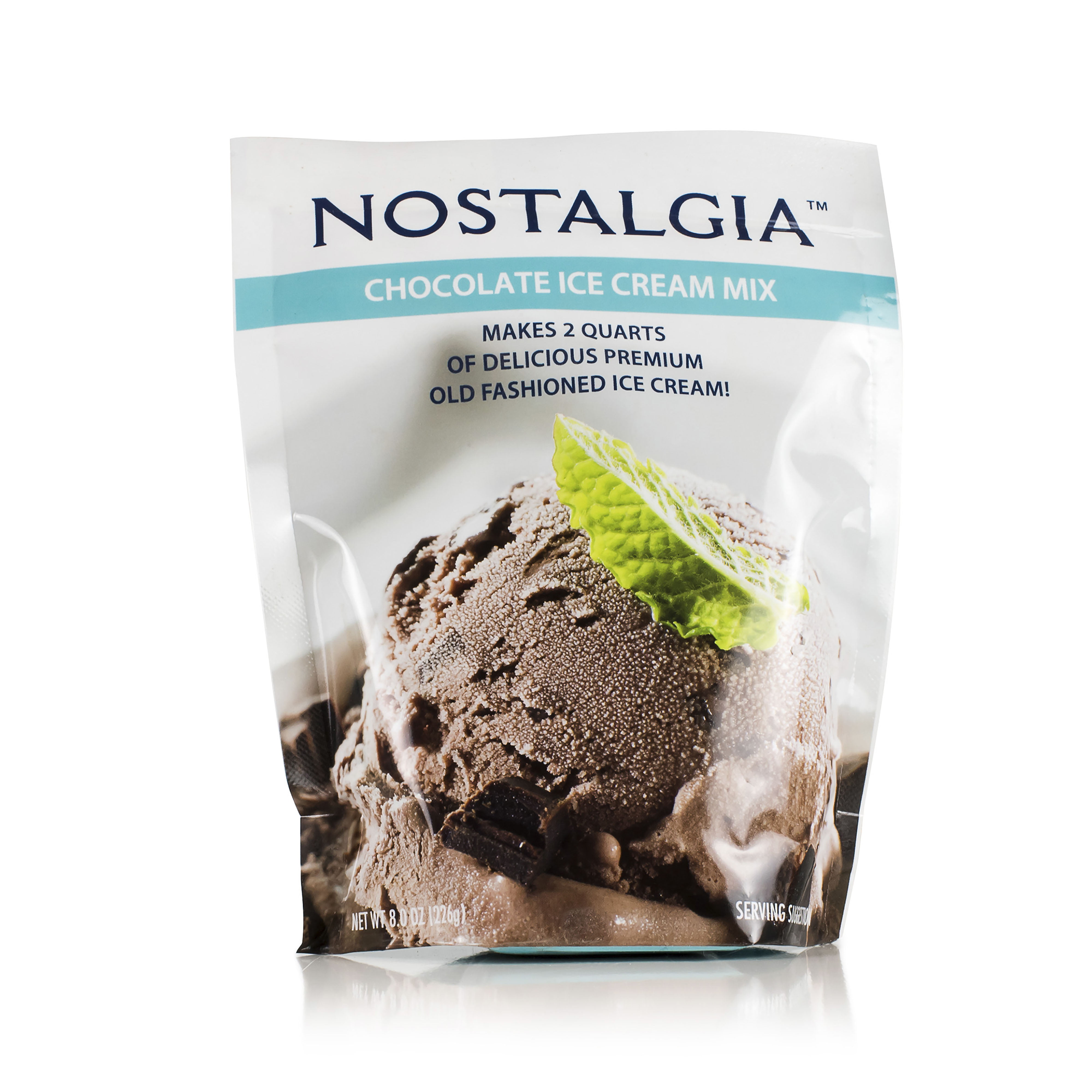 Nostalgia Ice Cream Starter Pack - Ice Cream Maker Rock Salt (8lb