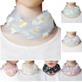 thumbnail image 2 of Summer Infinity Scarf Breathable Mesh Circle Scarf Floral Loop Scarf for Women, 2 of 10