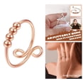 thumbnail image 4 of Giratorio para El Estrés, Girar Libremente, de de Meditación, Juguete Sensorial - oro and rosa Yotijar anillo de alivio de tensión, 4 of 7