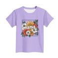 thumbnail image 3 of T-Shirt pour Enfants, Imprimé de la Fête de l'Indépendance à Manches Courtes et Col Rond, Haut Décontracté et Polyvalent pour Garçons et Filles de 3 à 15 Ans, 3 of 6