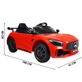 thumbnail image 4 of Montable Electrico para Niños Carro AMG con Control Remoto Luz Led 12v - Rojo, 4 of 7