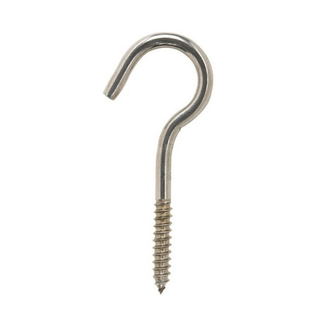 

Hampton 02-3480-357 4 in. Ceiling Hook Zinc Plated Stainless Steel - pack of 10