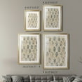 thumbnail image 4 of Wexford Home Vintage Blockprint I Premium Framed Print, 26.5" x 36.5" - Ready to Hang, Gold (Set of 2), 4 of 9