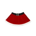 thumbnail image 6 of renvena Women's Christmas Santa Holiday Versatile Flared Mini Skater Skirt Party Cosplay Fancy Dress, 6 of 7