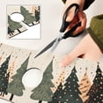 thumbnail image 6 of Yayeee Faucet Mat for Kitchen Sink 30" Diatomite Long Splash Guard Pad, Beige Christmas Trees, 2 Pack, 6 of 7