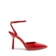 thumbnail image 2 of Tacones Altos DREAM PAIRS SDPU2496W Rojos con Correa al Tobillo de 10 cm, 2 of 6