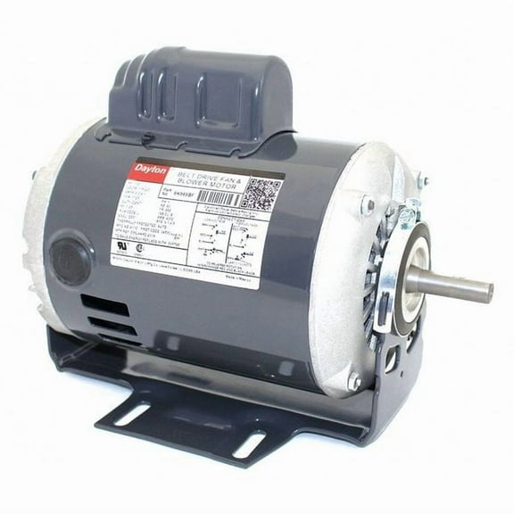 Dayton Motor,1/2 HP,1725 rpm,48Z,115/230V 6K965