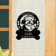 thumbnail image 3 of Handmadetneonsign Personalized Havanese Dog Home Number Metal Sign, Havanese Dog Address Metal Sign, 3 of 5