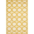 thumbnail image 1 of Safavieh Cambridge 5' X 8' Hand Tufted Wool Rug in Ivory and Gold, 1 of 3