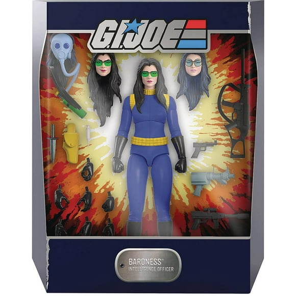G.I. Joe A Real American Hero 7 Inch Action Figure Ultimates Wave 2 - Baroness