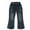 Navy7, variant on Diufon Toddler Baby Girls Denim Pants Casual Elastic Waist Loose Flared Pants Kids Trendy Jeans with Pockets