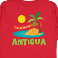 thumbnail image 4 of Inktastic I Love Antigua Boys or Girls Long Sleeve Toddler T-Shirt, 4 of 5