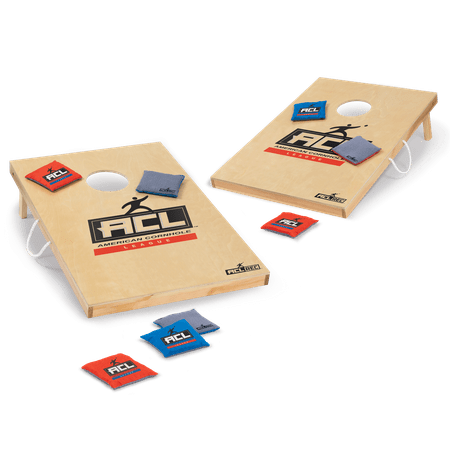 EastPoint Sports ACL Outdoor Cornhole Game Set; 3x2 Wood Boards, 8 Bean Bags Included