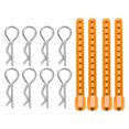 thumbnail image 1 of RC Corps de Poteau, Alliage d'Aluminium Facile Installation RC Voiture ShellColumn Remplacer les Accessoires avec R Broches pour Télécommande Voiture Or, 1 of 8