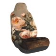 thumbnail image 1 of Wukai Vintage Peonies Rustic Charm Full Set Car Seat Covers with Soft Padding Universal Auto Front Seats Protector and Cushion Mat, 1 of 5