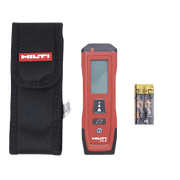 Hilti PD-S Laser Distance Measurer, Compact Digital Laser Measure Tool for Distance, Area, and Continuous Measurement, Easy One-Button Operation