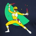 thumbnail image 3 of CafePress - Power Rangers Yellow Ranger Men's Classic T Shirt - Men's Fitted T-Shirt, 3 of 4