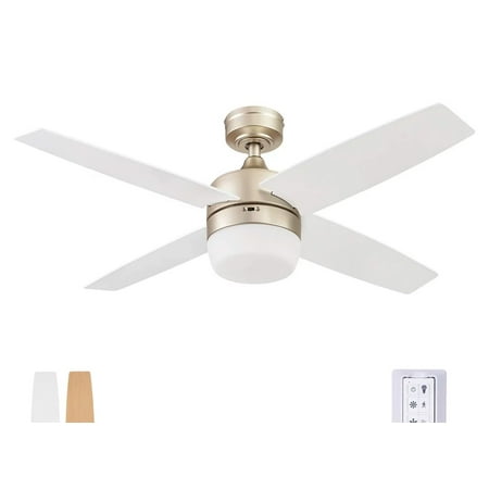 

KALMTE Remote Control Ceiling Fan 4 Blades